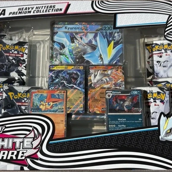 Pokemon Unova Heavy Hitters Premium Collection SV Black Bolt & White Flare - Picture 4 of 4